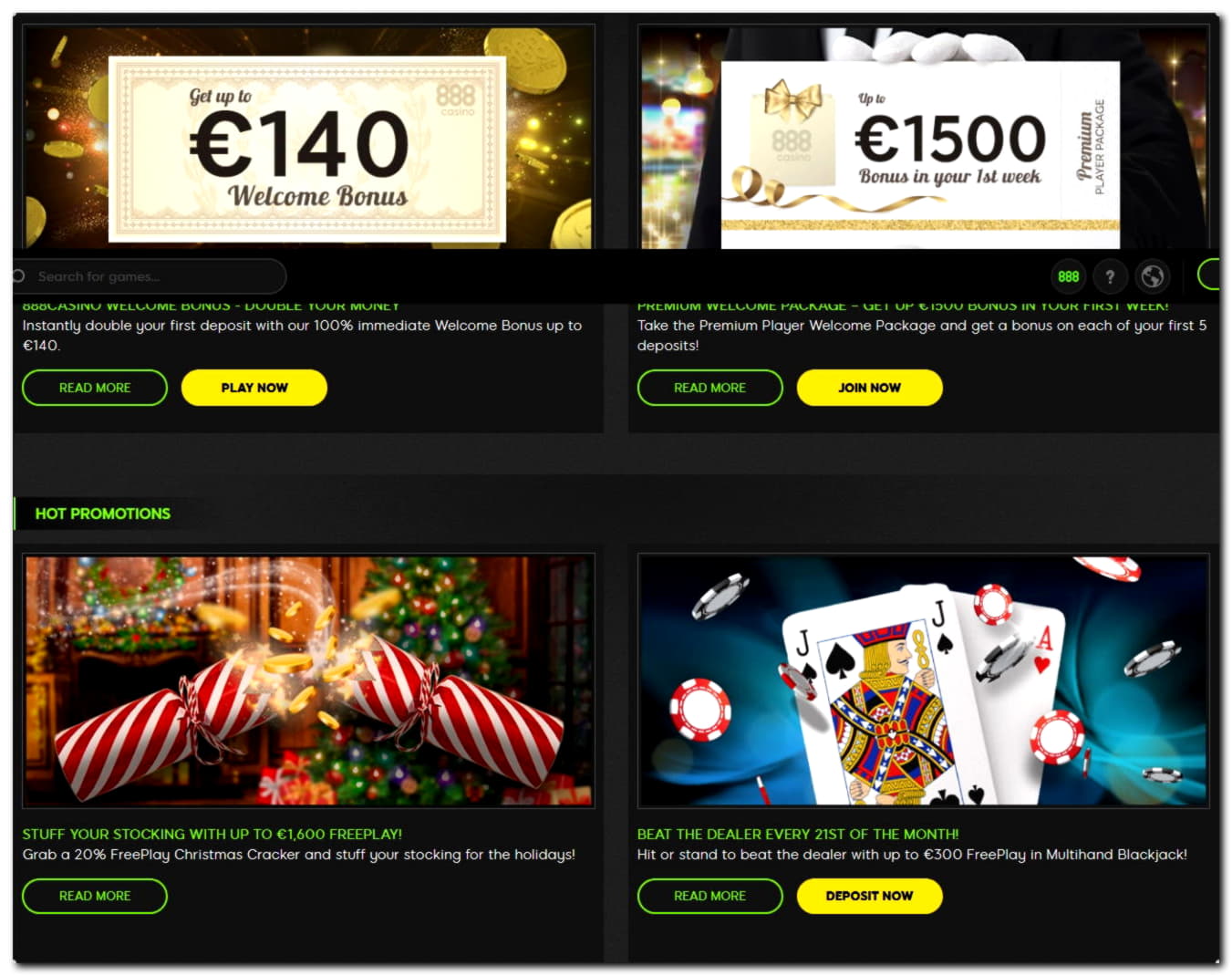 €325 Casino chip at Spin Palace Casino